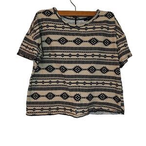 Forever 21 Aztec Print Crop Top